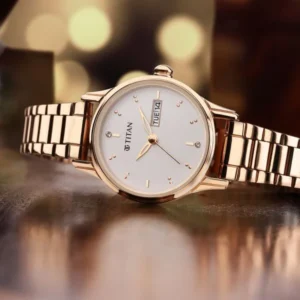 Women's Lagan Watch: Rose Gold Accents & Refined Elegance